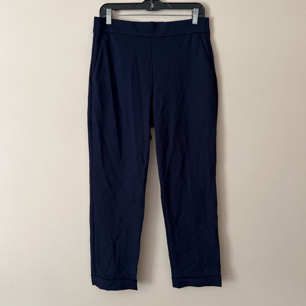 Ann Taylor Blue Ankle Pull on Pant Stretch Women’s Size Medium